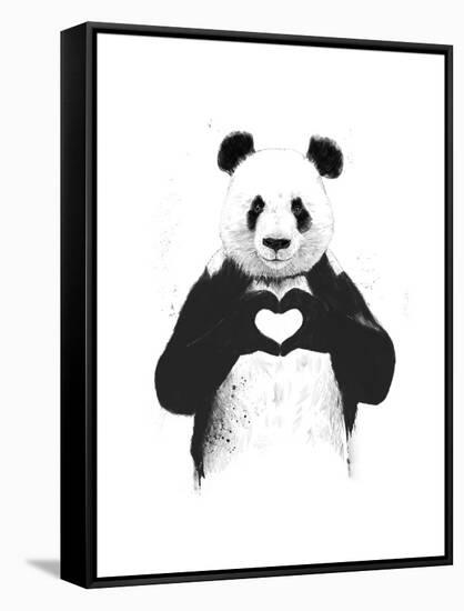 All You Need Is Love-Balazs Solti-Framed Stretched Canvas