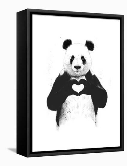 All You Need Is Love-Balazs Solti-Framed Stretched Canvas