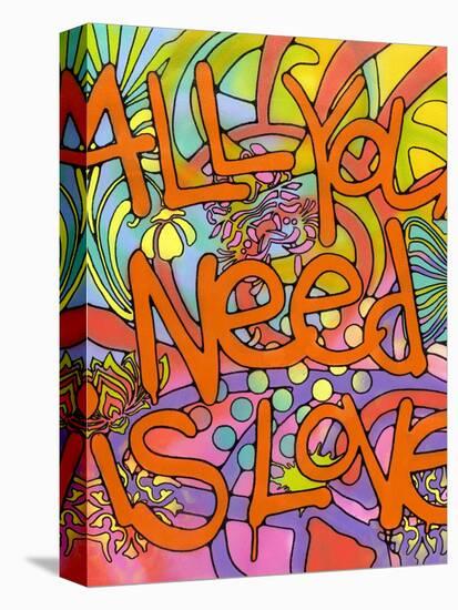 All you need is love-Dean Russo- Exclusive-Stretched Canvas