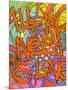 All you need is love-Dean Russo- Exclusive-Mounted Giclee Print