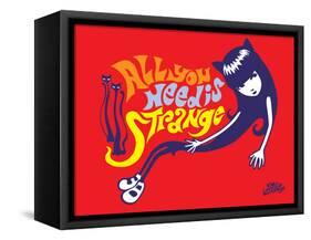 All You Need is Strange-Emily the Strange-Framed Stretched Canvas