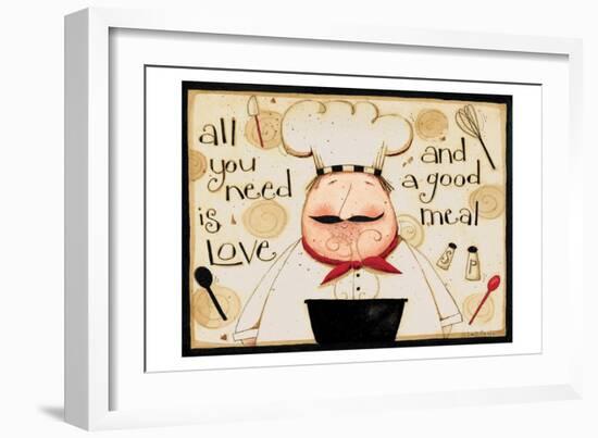 All You Need-Dan Dipaolo-Framed Art Print