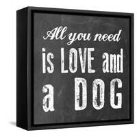 All You Need-Erin Clark-Framed Stretched Canvas