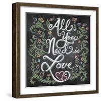 All You Needis Love-Elizabeth Caldwell-Framed Giclee Print