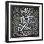 All You Needis Love-Elizabeth Caldwell-Framed Giclee Print