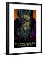 All Your Base Are Belong To Us-null-Framed Poster
