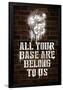 All Your Base Graffiti-null-Framed Poster