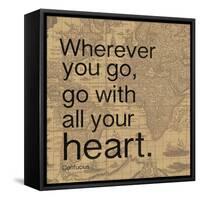 All Your Heart-Lauren Gibbons-Framed Stretched Canvas