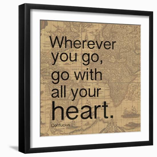 All Your Heart-Lauren Gibbons-Framed Art Print