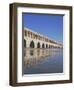 Allahverdi Khan Bridge River, Isfahan, Middle East-Robert Harding-Framed Photographic Print