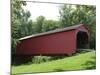 Allaman Covered Bridge in Henderson County, north of Nauvoo, Illinois, USA-Gayle Harper-Mounted Photographic Print