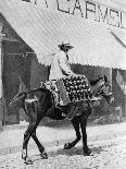 Beer Delivery, Valparaiso, Chile, 1922-Allan-Framed Stretched Canvas