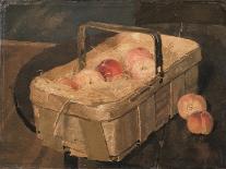 Peaches in a Basket-Allan Gwynne-Jones-Mounted Giclee Print