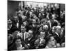 Allan Jay Lerner and Frederick Loewe with Crowd After "My Fair Lady" in Mark Hellinger Theater-Gordon Parks-Mounted Premium Photographic Print