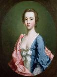 Portrait of a Lady, Traditionally Said to Be Jenny Cameron of Lochiel-Allan Ramsay-Giclee Print