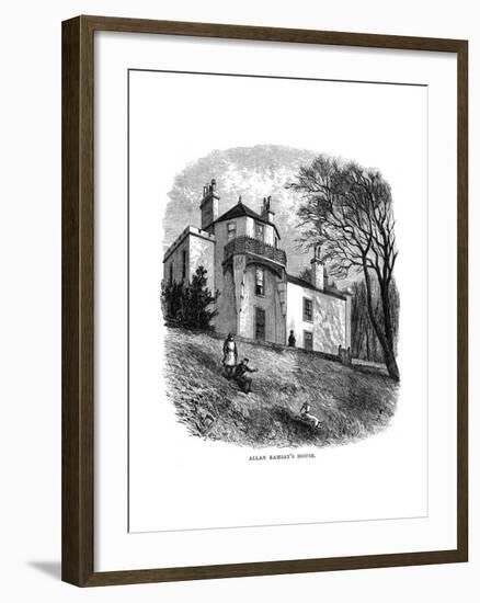 Allan Ramsay's Home-null-Framed Giclee Print