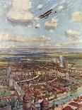 WW1, 1915, Air, Courtrai-Allan Stewart-Stretched Canvas