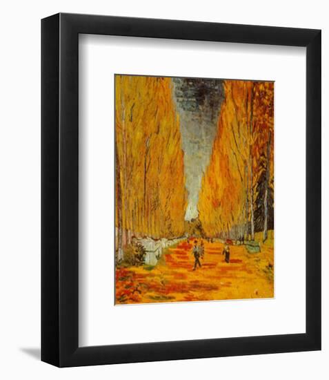 Allee des Alyscamps-Vincent van Gogh-Framed Art Print