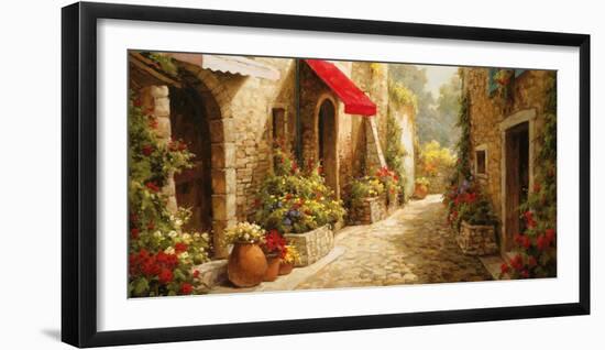 Allee du Village-Steven Harvey-Framed Art Print