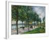 Allée of Chestnut Trees, 1878-Alfred Sisley-Framed Giclee Print