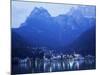 Alleghe and Lake Alleghe at Dusk, with Monte Civetta Towering Above, Dolomites, Veneto, Italy-Ruth Tomlinson-Mounted Photographic Print