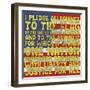 Allegiance Pledged-Lauren Gibbons-Framed Art Print