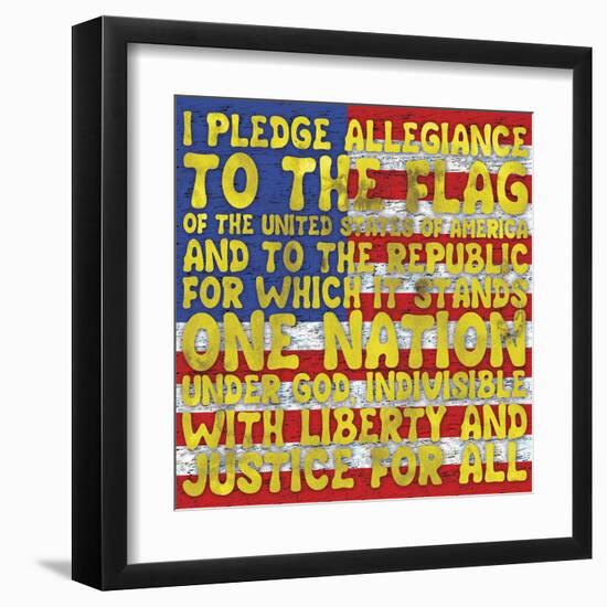 Allegiance Pledged-Lauren Gibbons-Framed Art Print