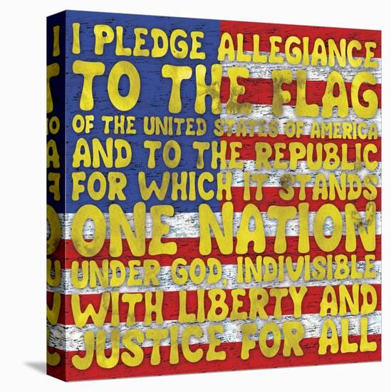 Allegiance Pledged-Lauren Gibbons-Stretched Canvas