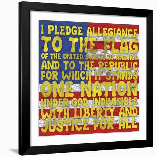 Allegiance Pledged-Lauren Gibbons-Framed Art Print