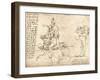 Allegorical composition, c1472-c1519 (1883)-Leonardo Da Vinci-Framed Giclee Print