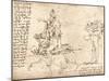 Allegorical composition, c1472-c1519 (1883)-Leonardo Da Vinci-Mounted Giclee Print