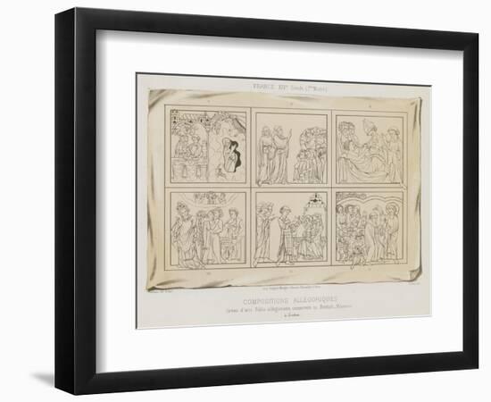 Allegorical Compositions-null-Framed Giclee Print