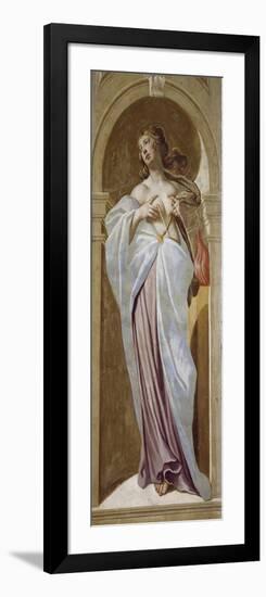 Allegorical Figure, 1650-Luca Ferrari-Framed Giclee Print