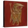 Allegorical Figure; Allegorische Figurine (Verblassung)-Paul Klee-Stretched Canvas