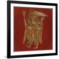 Allegorical Figure; Allegorische Figurine (Verblassung)-Paul Klee-Framed Giclee Print