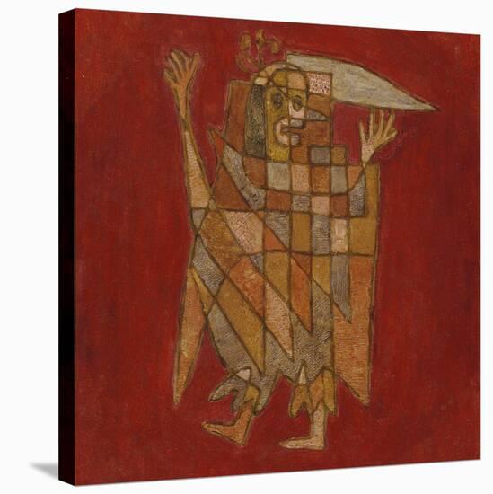 Allegorical Figure; Allegorische Figurine (Verblassung)-Paul Klee-Stretched Canvas