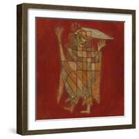 Allegorical Figure; Allegorische Figurine (Verblassung)-Paul Klee-Framed Giclee Print