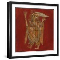 Allegorical Figure; Allegorische Figurine (Verblassung)-Paul Klee-Framed Giclee Print