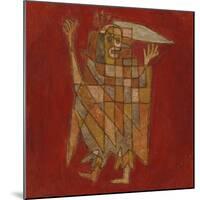 Allegorical Figure; Allegorische Figurine (Verblassung)-Paul Klee-Mounted Giclee Print