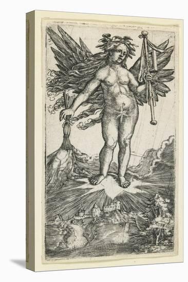 Allegorical Figure, C. 1515-1518-Albrecht Altdorfer-Stretched Canvas