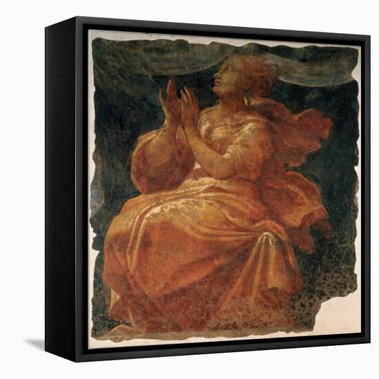 Allegorical Figure of a Virtue-Nicolò dell' Abate-Framed Stretched Canvas