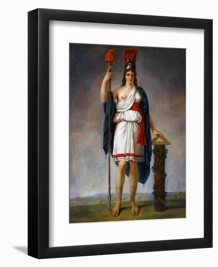 Allegorical Figure of the French Republic-Antoine-Jean Gros-Framed Giclee Print