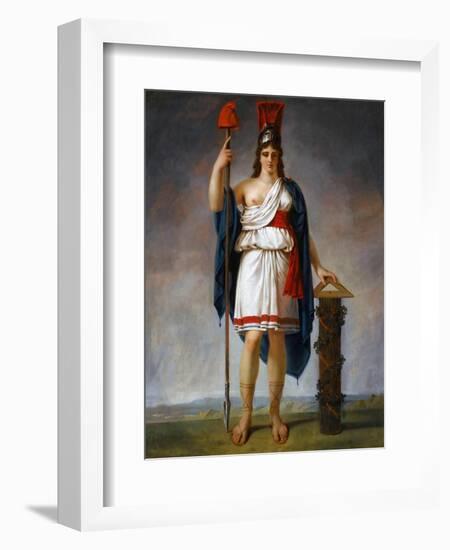 Allegorical Figure of the French Republic-Antoine-Jean Gros-Framed Giclee Print