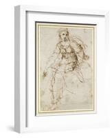 Allegorical Figure of Theology-Raphael-Framed Giclee Print