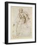 Allegorical Figure of Theology-Raphael-Framed Giclee Print