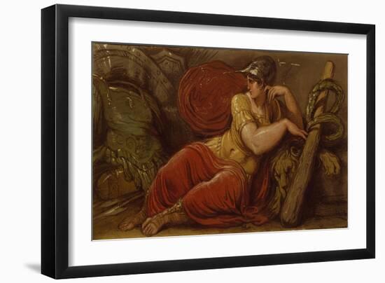 Allegorical Figure-Felice Giani-Framed Giclee Print