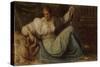 Allegorical Figure-Felice Giani-Stretched Canvas