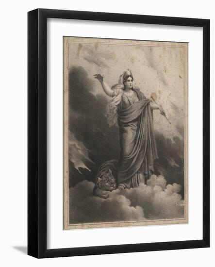 Allegorical Figure-null-Framed Giclee Print