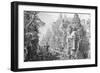 Allegorical Frontispiece of Rome and Its History, from Le Antichita Romane de G.B. Piranesi-Giovanni Battista Piranesi-Framed Giclee Print