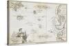 Allegorical Map of the Tract of Youth to the Land of Knowledge, London, 1798-null-Stretched Canvas